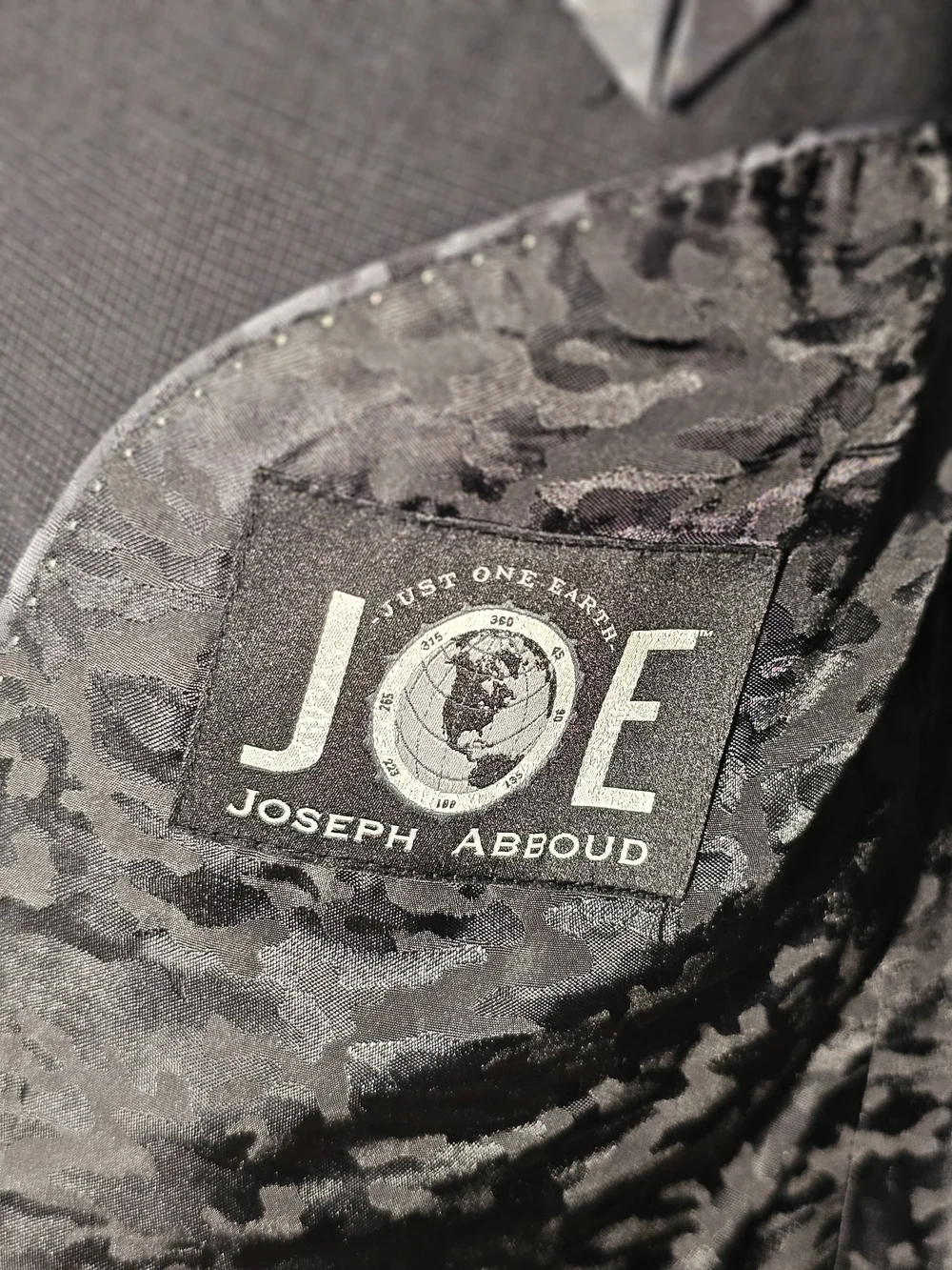 Joseph Abboud Suit Men 46L Gray 2B Super 120 Wool Career JOE 40X30 Pants Luxury